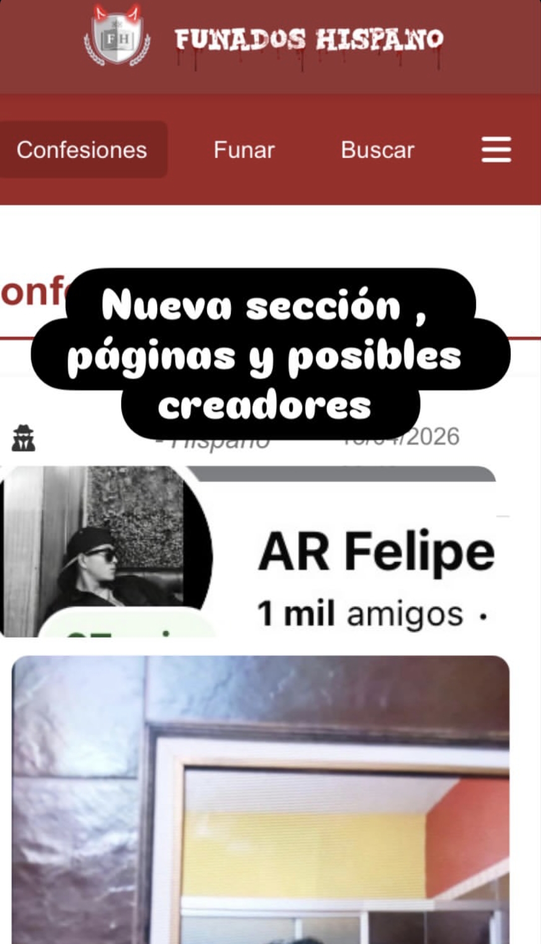 Confesión media