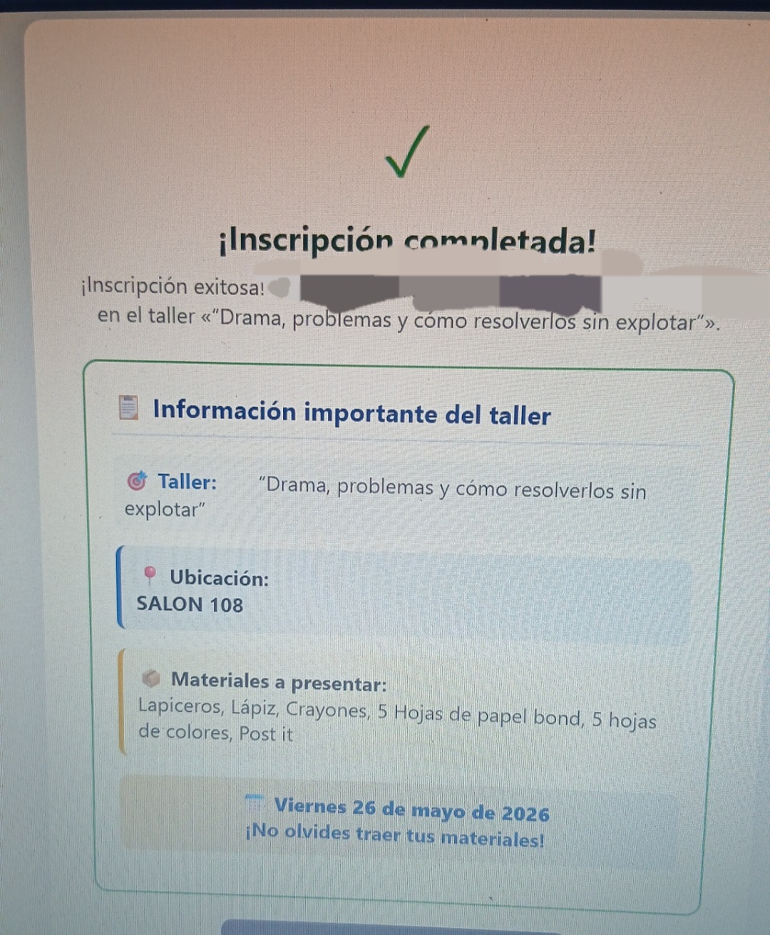 Confesión media